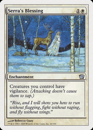 Serra's Blessing [Ninth Edition] | Good Games Cannington