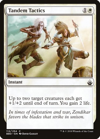 Tandem Tactics [Battlebond] | Good Games Cannington
