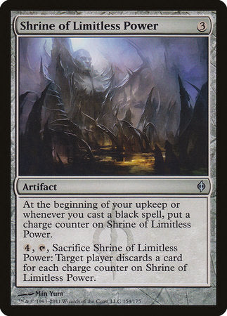 Shrine of Limitless Power [New Phyrexia] | Good Games Cannington