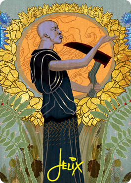 Cultivate Art Card (Gold-Stamped Signature) [Strixhaven: School of Mages Art Series] | Good Games Cannington