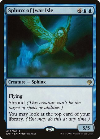 Sphinx of Jwar Isle [Archenemy: Nicol Bolas] | Good Games Cannington