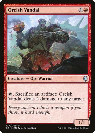 Orcish Vandal [Dominaria] | Good Games Cannington