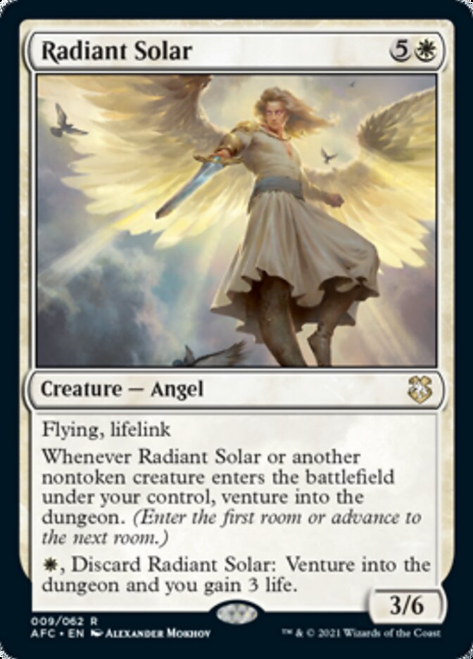 Radiant Solar [Dungeons & Dragons: Adventures in the Forgotten Realms Commander] | Good Games Cannington