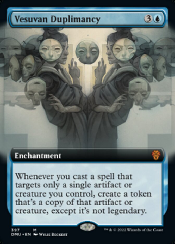Vesuvan Duplimancy (Extended Art) [Dominaria United] | Good Games Cannington