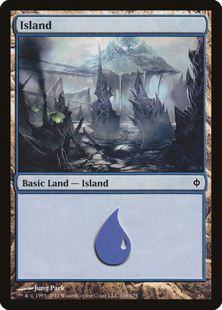 Island (168) [New Phyrexia] | Good Games Cannington