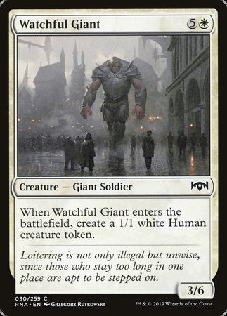 Watchful Giant [Ravnica Allegiance] | Good Games Cannington