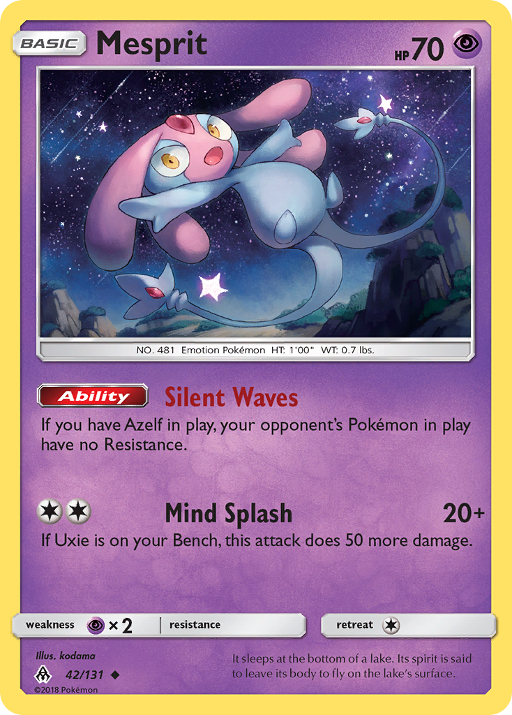 Mesprit (42/131) [Sun & Moon: Forbidden Light] | Good Games Cannington