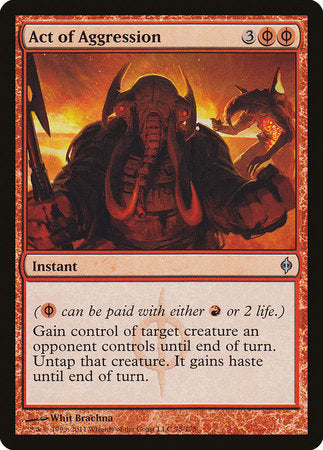 Act of Aggression [New Phyrexia] | Good Games Cannington