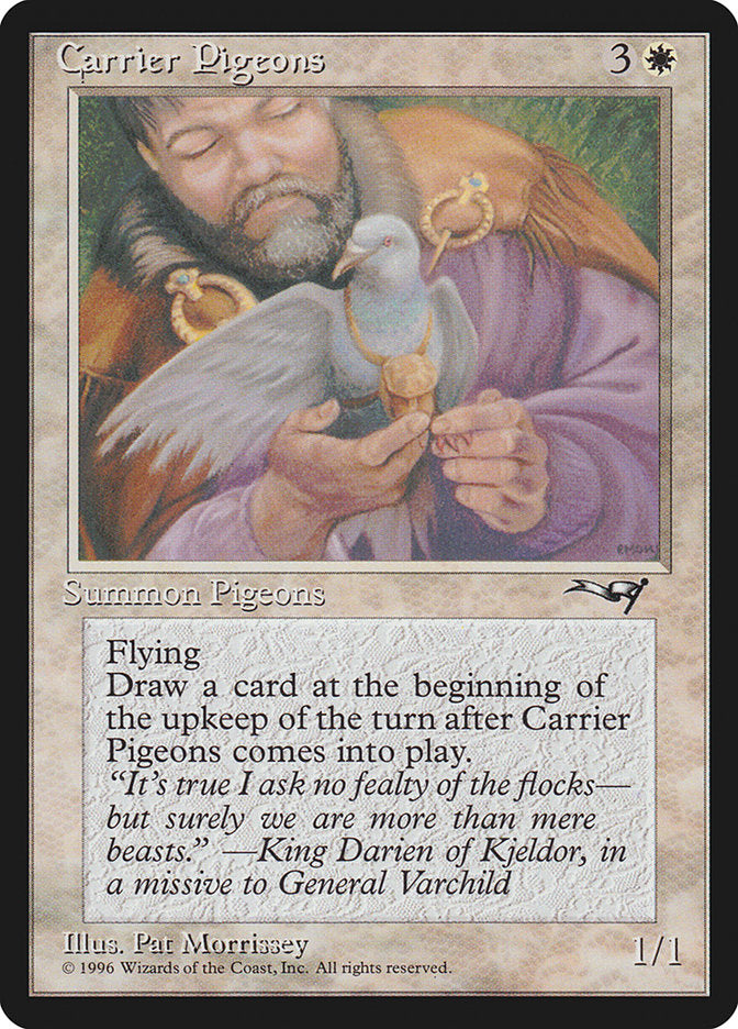 Carrier Pigeons (Holding Pigeon) [Alliances] | Good Games Cannington