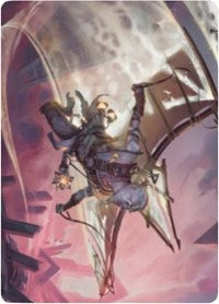 Kitesail Cleric Art Card [Zendikar Rising Art Series] | Good Games Cannington
