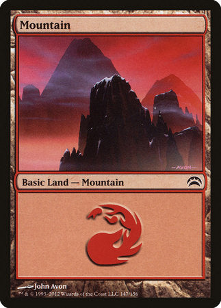 Mountain (147) [Planechase 2012] | Good Games Cannington