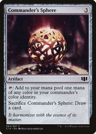 Commander's Sphere [Commander 2014] | Good Games Cannington