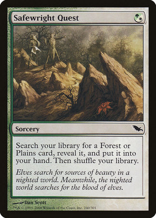 Safewright Quest [Shadowmoor] | Good Games Cannington