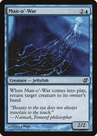 Man-o'-War [Duel Decks: Jace vs. Chandra] | Good Games Cannington