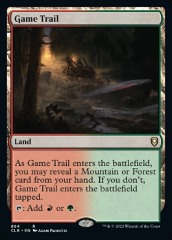 Game Trail [Commander Legends: Battle for Baldur's Gate] | Good Games Cannington