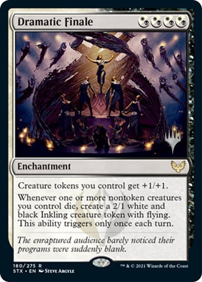 Dramatic Finale (Promo Pack) [Strixhaven: School of Mages Promos] | Good Games Cannington