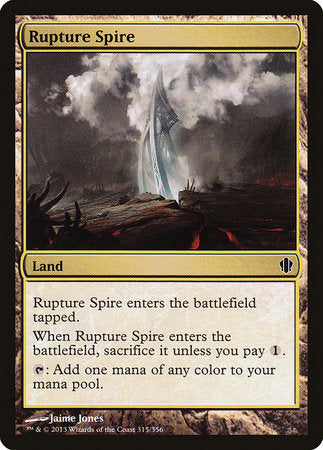 Rupture Spire [Commander 2013] | Good Games Cannington