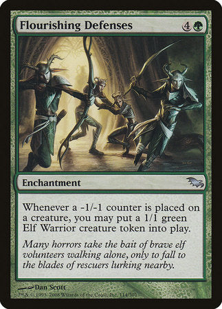 Flourishing Defenses [Shadowmoor] | Good Games Cannington