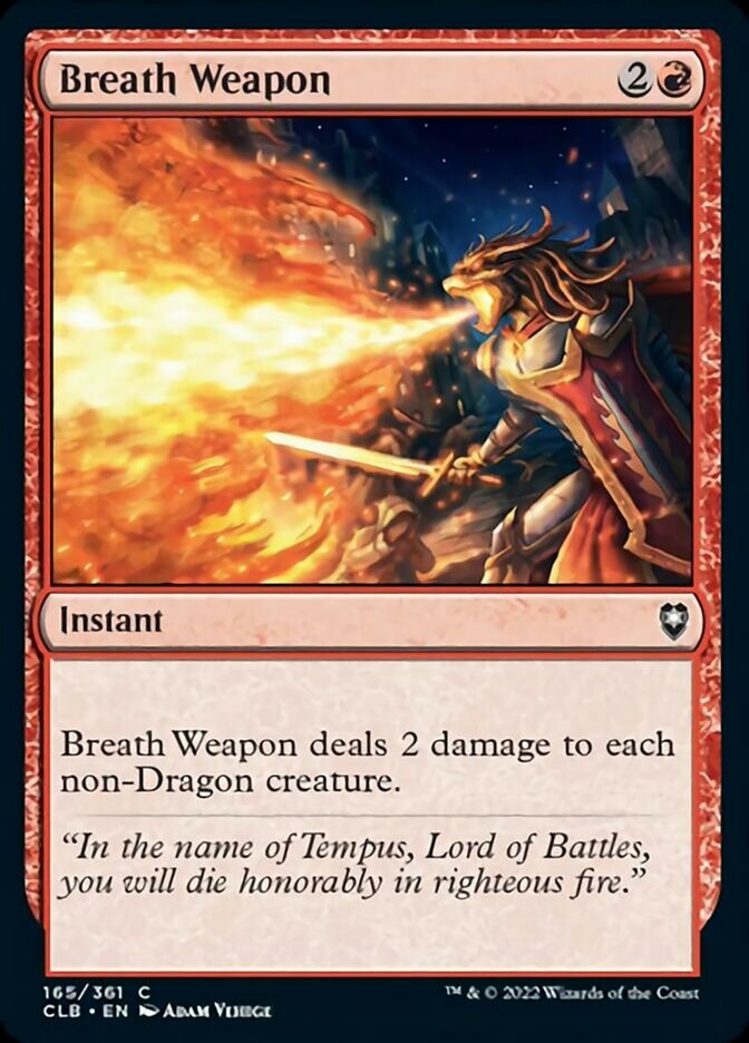 Breath Weapon [Commander Legends: Battle for Baldur's Gate] | Good Games Cannington