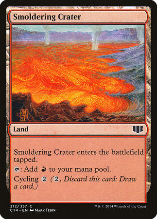 Smoldering Crater [Commander 2014] | Good Games Cannington