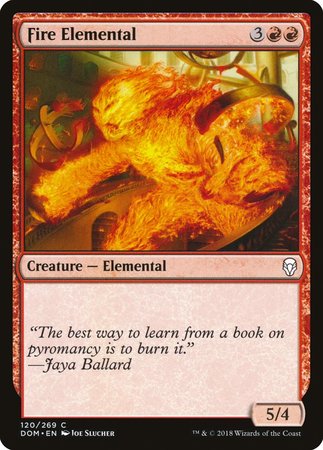 Fire Elemental [Dominaria] | Good Games Cannington