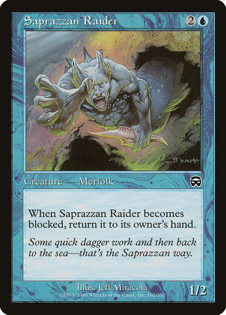 Saprazzan Raider [Mercadian Masques] | Good Games Cannington