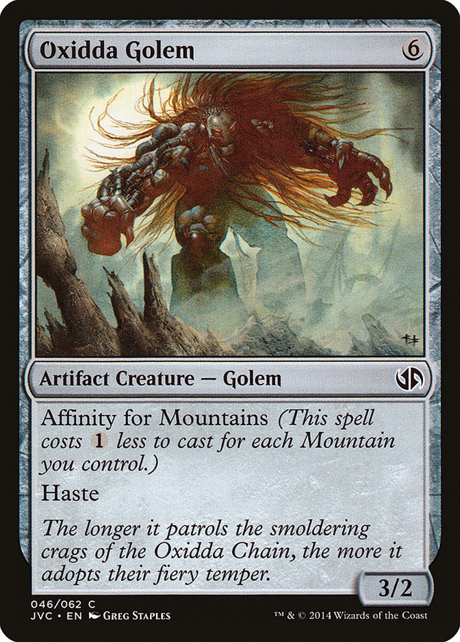 Oxidda Golem [Duel Decks Anthology] | Good Games Cannington