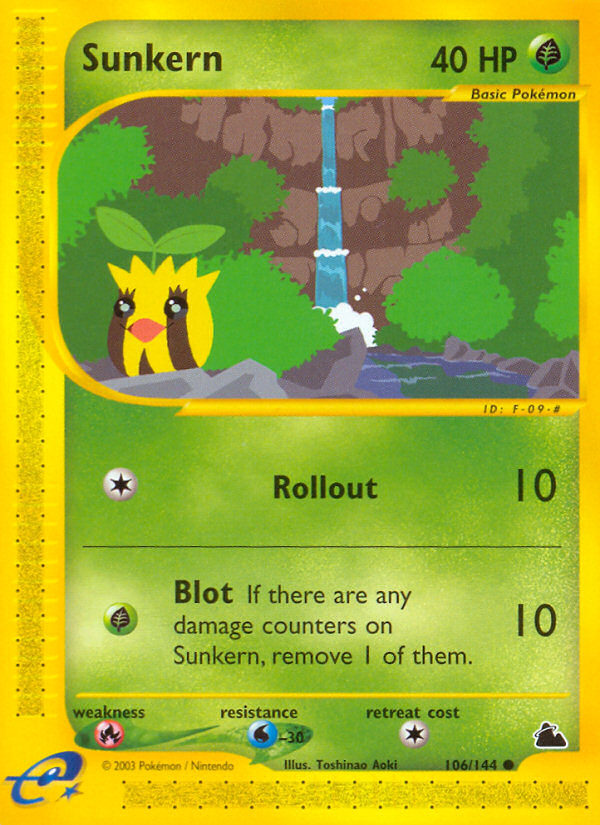 Sunkern (106/144) [Skyridge] | Good Games Cannington