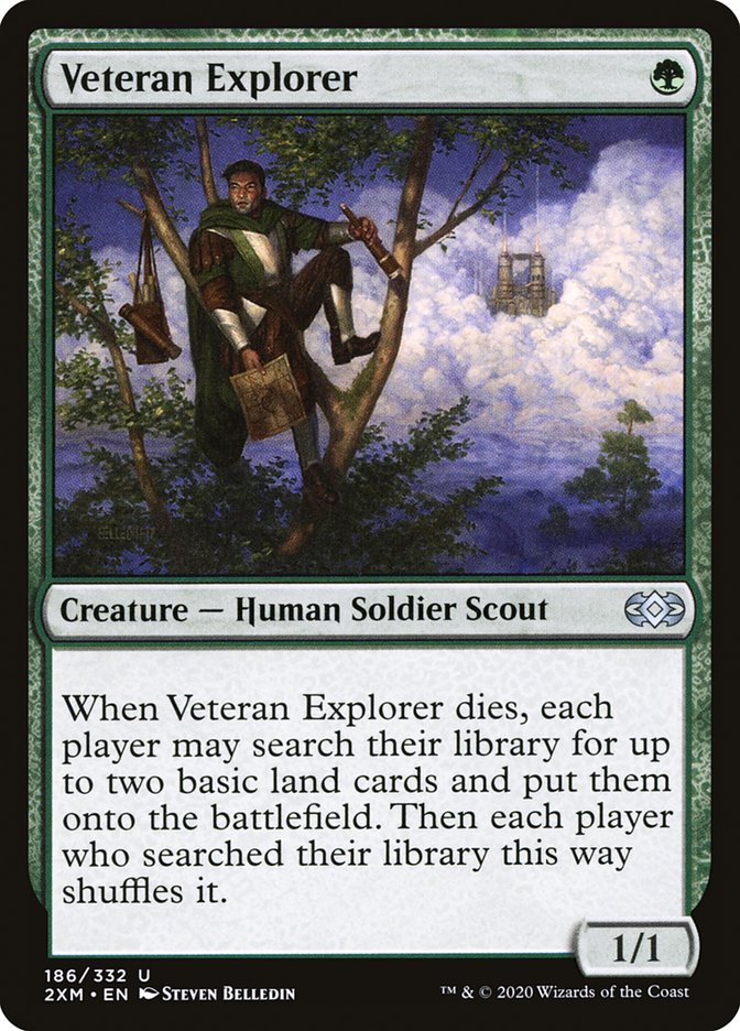 Veteran Explorer [Double Masters] | Good Games Cannington