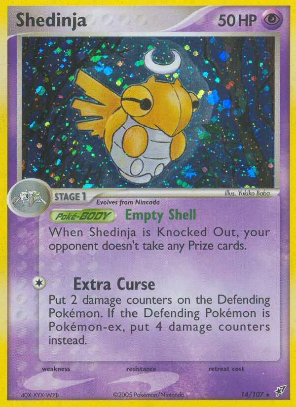 Shedinja (14/107) [EX: Deoxys] | Good Games Cannington