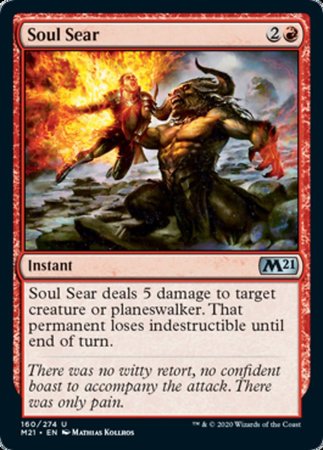 Soul Sear [Core Set 2021] | Good Games Cannington