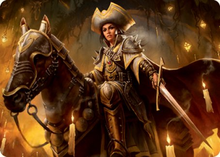 Seasoned Cathar Art Card [Innistrad: Midnight Hunt Art Series] | Good Games Cannington