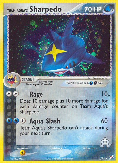 Team Aqua's Sharpedo (5/95) [EX: Team Magma vs Team Aqua] | Good Games Cannington