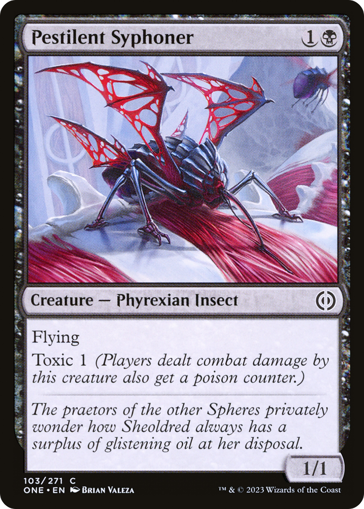 Pestilent Syphoner [Phyrexia: All Will Be One] | Good Games Cannington