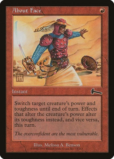 About Face [Urza's Legacy] | Good Games Cannington