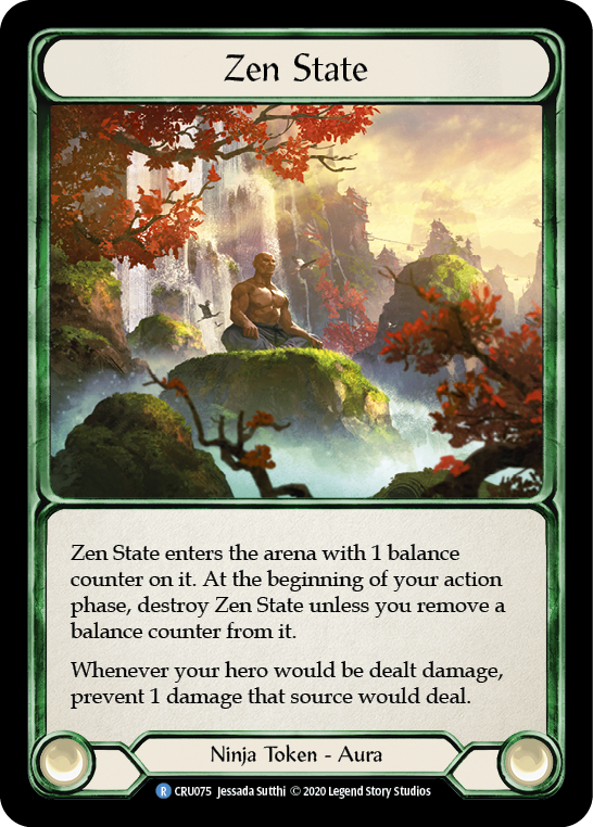 Zen State [CRU075] 1st Edition Normal | Good Games Cannington