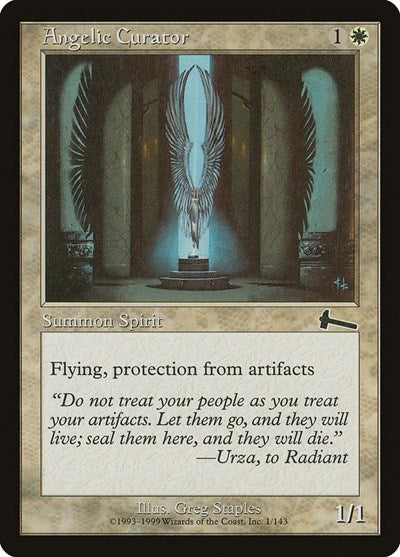 Angelic Curator [Urza's Legacy] | Good Games Cannington