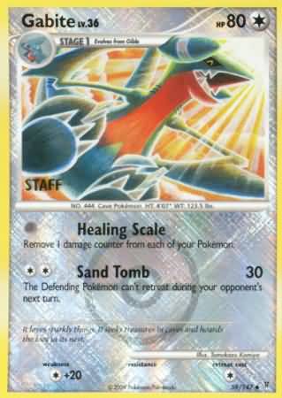 Gabite (59/147) (Championship Promo Staff) [Platinum: Supreme Victors] | Good Games Cannington