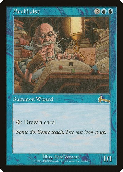 Archivist [Urza's Legacy] | Good Games Cannington