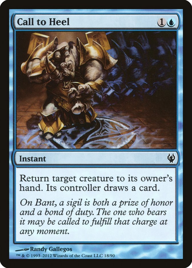 Call to Heel [Duel Decks: Izzet vs. Golgari] | Good Games Cannington