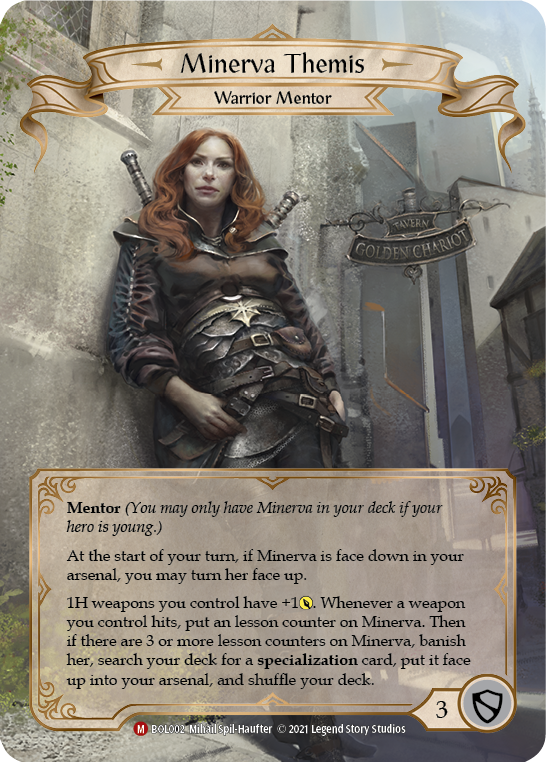 Minerva Themis [BOL002] (Monarch Boltyn Blitz Deck) | Good Games Cannington