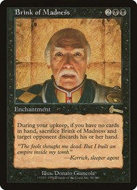 Brink of Madness [Urza's Legacy] | Good Games Cannington