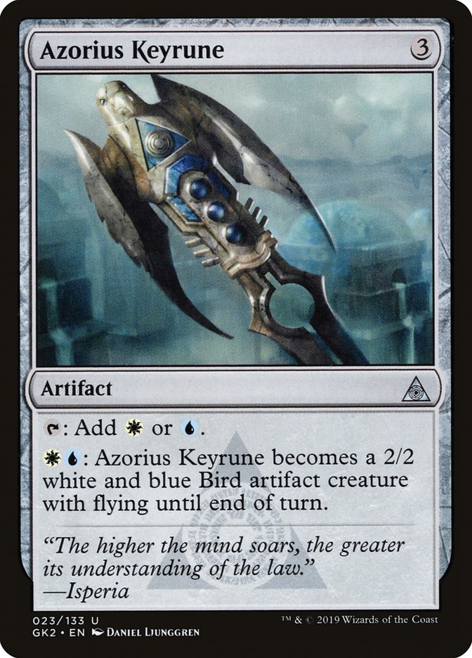 Azorius Keyrune [Ravnica Allegiance Guild Kit] | Good Games Cannington