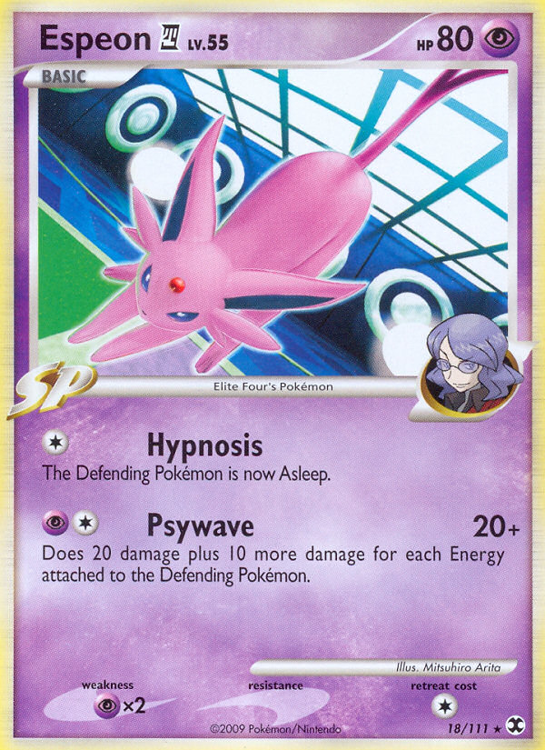 Espeon (18/111) [Platinum: Rising Rivals] | Good Games Cannington