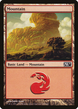 Mountain (243) [Magic 2011] | Good Games Cannington