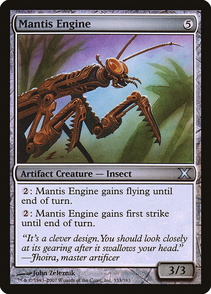 Mantis Engine (Premium Foil) [Tenth Edition] | Good Games Cannington