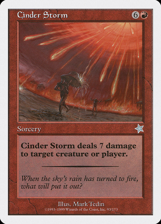 Cinder Storm [Starter 1999] | Good Games Cannington