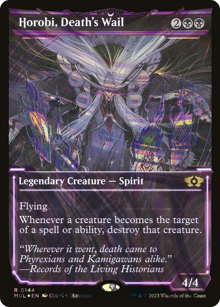 Horobi, Death's Wail (Halo Foil) [Multiverse Legends] | Good Games Cannington