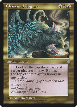 Elemental Augury [Ice Age] | Good Games Cannington