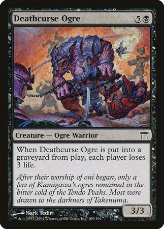 Deathcurse Ogre [Champions of Kamigawa] | Good Games Cannington